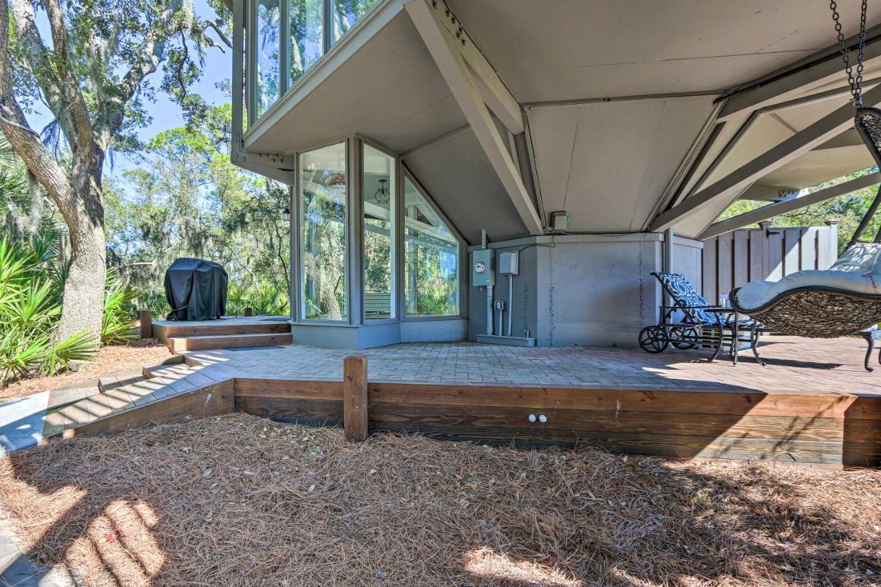 Airy Treehouse With Bikes Walk To Harbour Town! Villa Hilton Head Island Kültér fotó