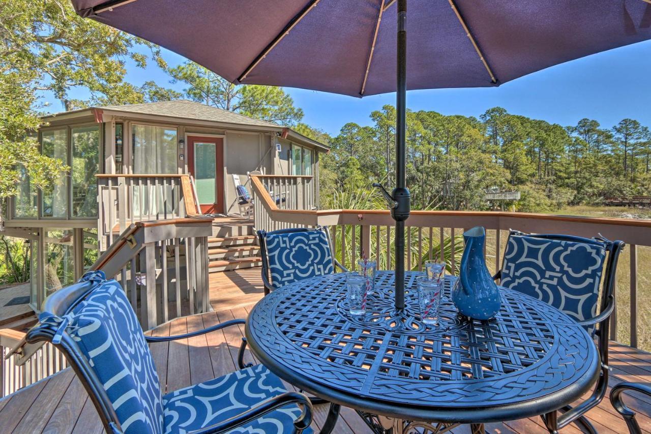 Airy Treehouse With Bikes Walk To Harbour Town! Villa Hilton Head Island Kültér fotó