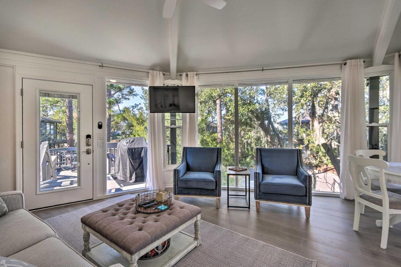 Airy Treehouse With Bikes Walk To Harbour Town! Villa Hilton Head Island Kültér fotó